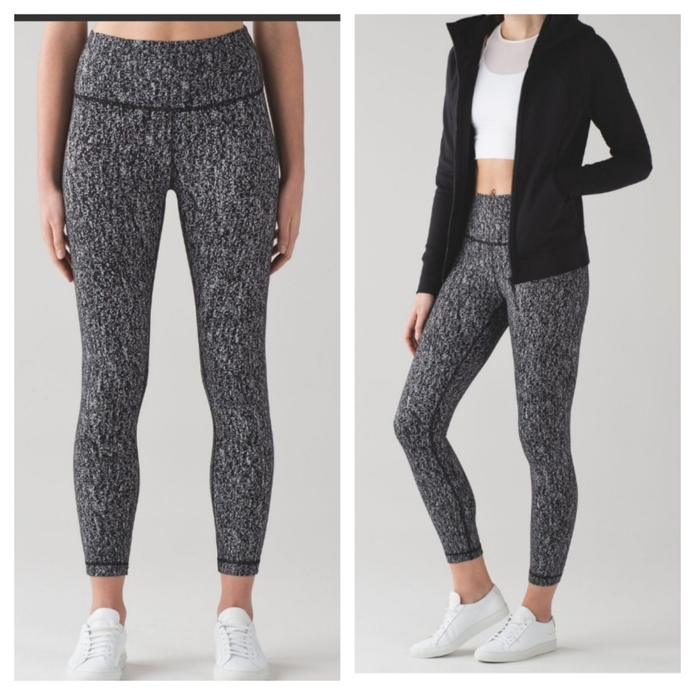 Lululemon High Times Yoga Waistband Athletic Leggings